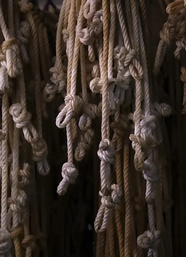 Sogas colgadas